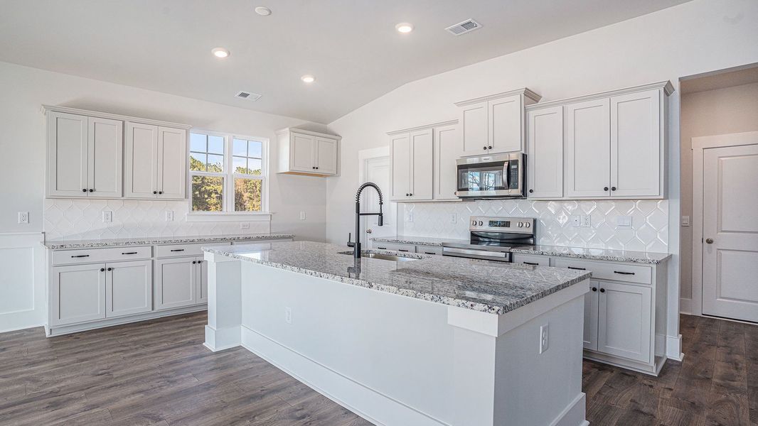 Furnished interior view inside a new home in Coastal Farms, Conway (Image 5). Furnished interior view inside a new home in Coastal Farms, Conway (Image 5).