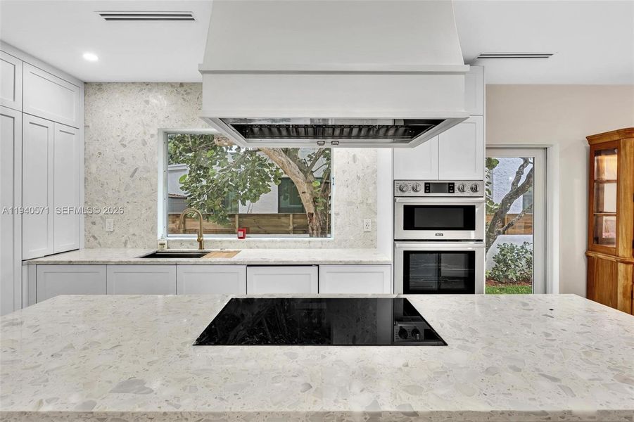 Furnished interior view inside a new home in , Miami (Image 14).