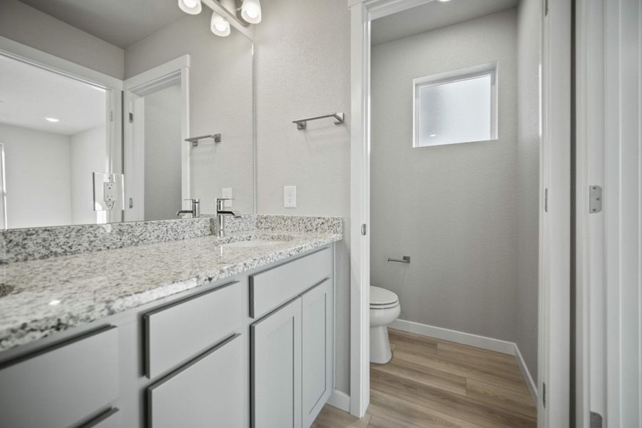 Representative furnished interior of a home built from the Cheyenne by View Homes in Aspen Meadows – Townhomes, Colorado Springs (Image 9). Representative furnished interior of a home built from the Cheyenne by View Homes in Aspen Meadows – Townhomes, Colorado Springs (Image 9).