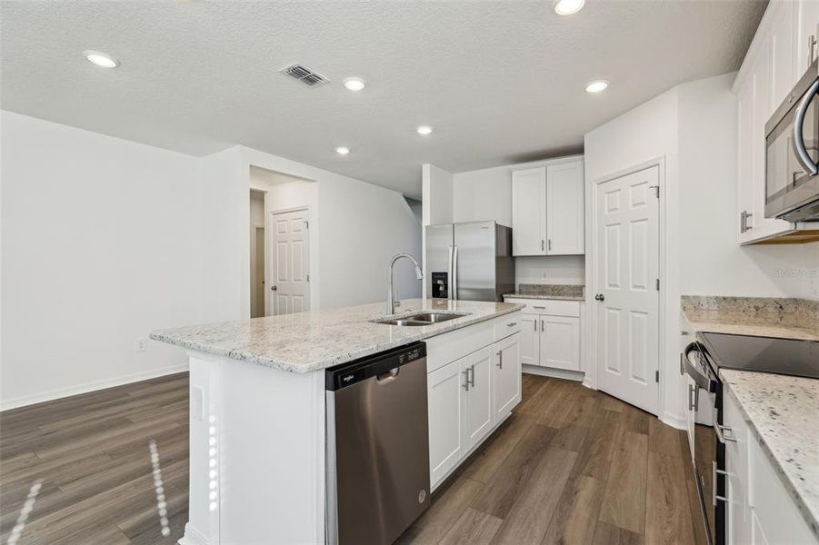 Furnished interior view inside a new home in The Meadow at Crossprairie, St. Cloud (Image 16).
