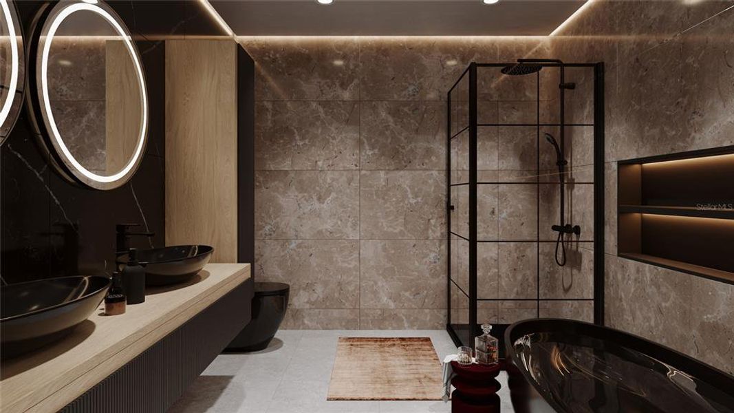 Furnished interior view inside a new home in , Punta Gorda (Image 11). Furnished interior view inside a new home in , Punta Gorda (Image 11).