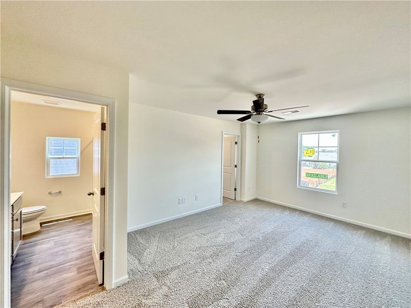 Spacious, unfurnished interior of a new home in Champions Village at Cherry Hill, Pendleton (Image 19).