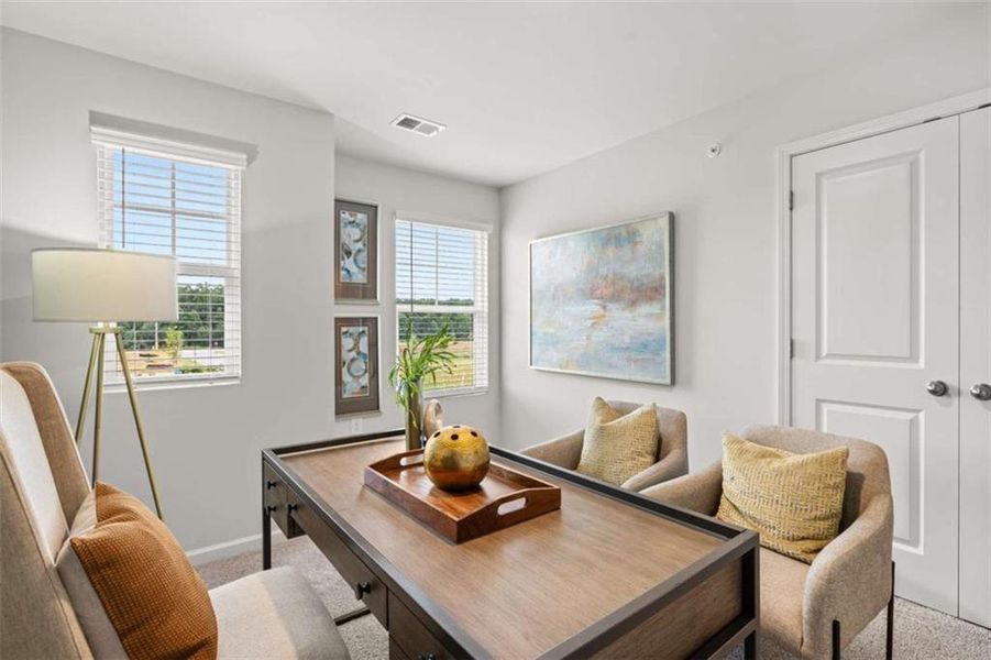 Furnished interior view inside a new home in Union Village, McDonough (Image 8).
