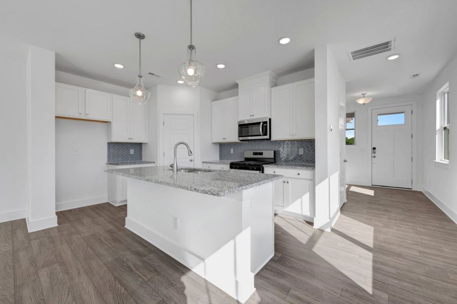 Furnished interior view inside a new home in Powell, Angier (Image 6).