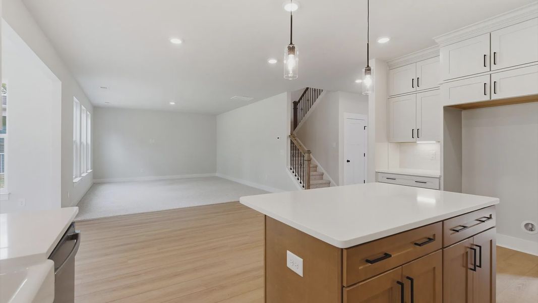 Furnished interior view inside a new home in The Reserve at Livingston Park, Easley (Image 13).