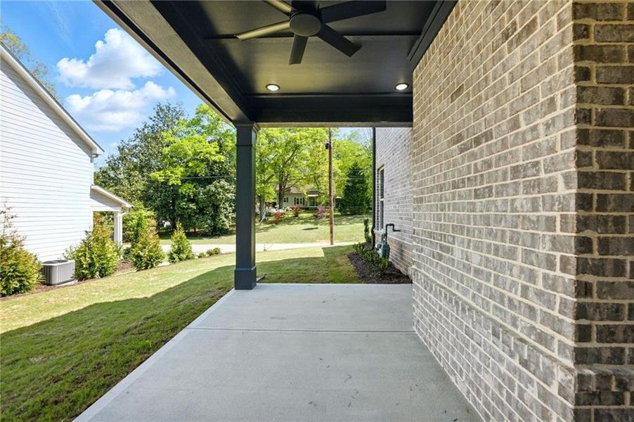 Front exterior of a new home in , Buford, GA, highlighting curb appeal (Image 21).