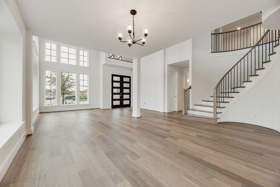 Spacious, unfurnished interior of a new home in Grand Estates of Anna, Anna (Image 19).
