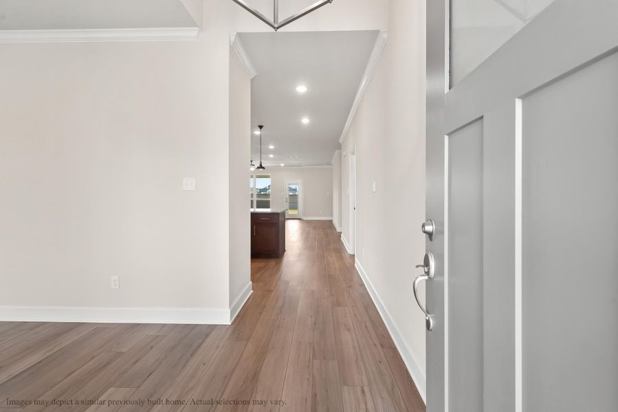 Spacious, unfurnished interior of a new home in Hartrick Ranch, Temple (Image 8). Spacious, unfurnished interior of a new home in Hartrick Ranch, Temple (Image 8).