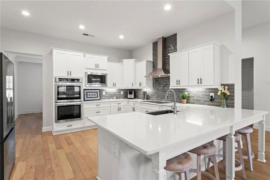 Furnished interior view inside a new home in Dorsett Bridge, Douglasville (Image 27).