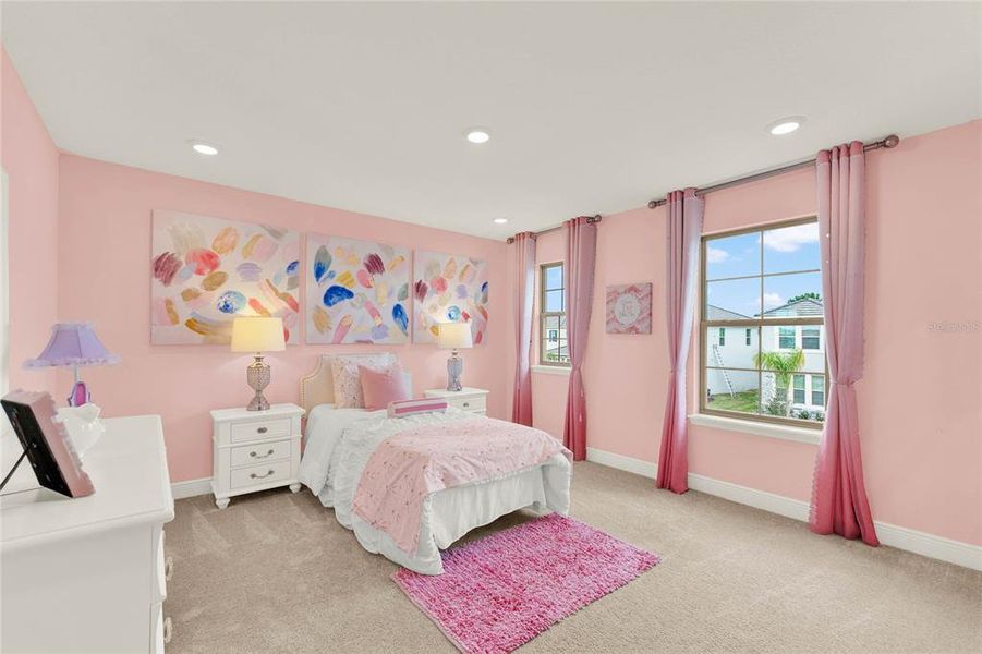 Furnished interior view inside a new home in Waterleigh, Winter Garden (Image 13).