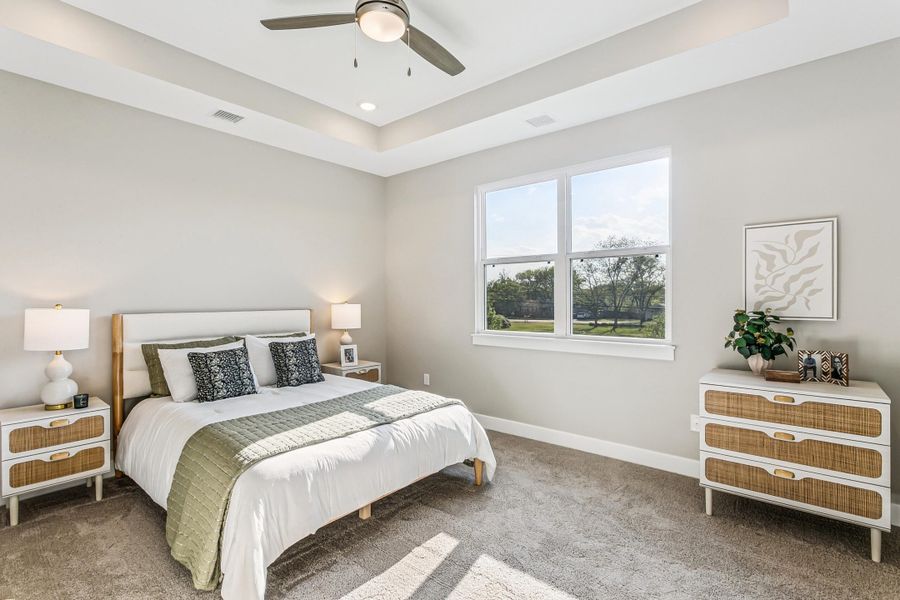 Furnished interior view inside a new home in Heritage Commons, Andover (Image 14).