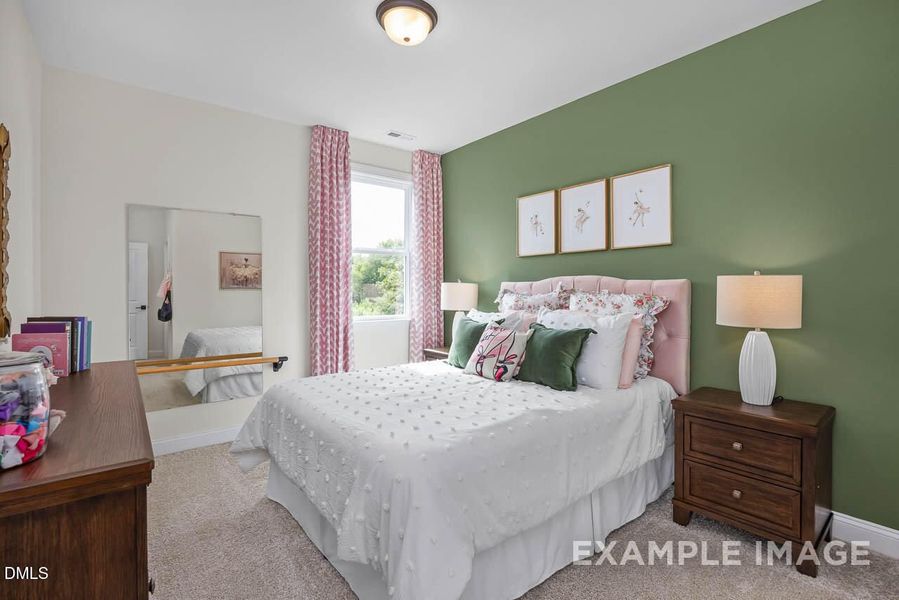 Furnished interior view inside a new home in Rockport, Wake Forest (Image 39). Furnished interior view inside a new home in Rockport, Wake Forest (Image 39).