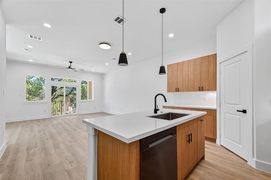 Furnished interior view inside a new home in , Houston (Image 12). Furnished interior view inside a new home in , Houston (Image 12).