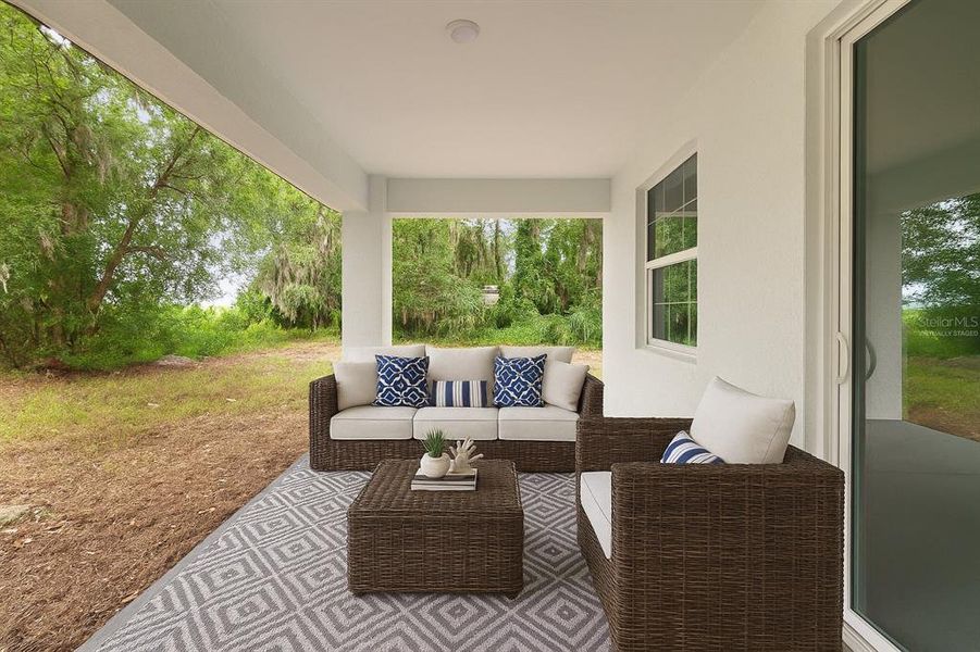 Exterior details and patio area of a home in , Sanford (Image 27). Exterior details and patio area of a home in , Sanford (Image 27).