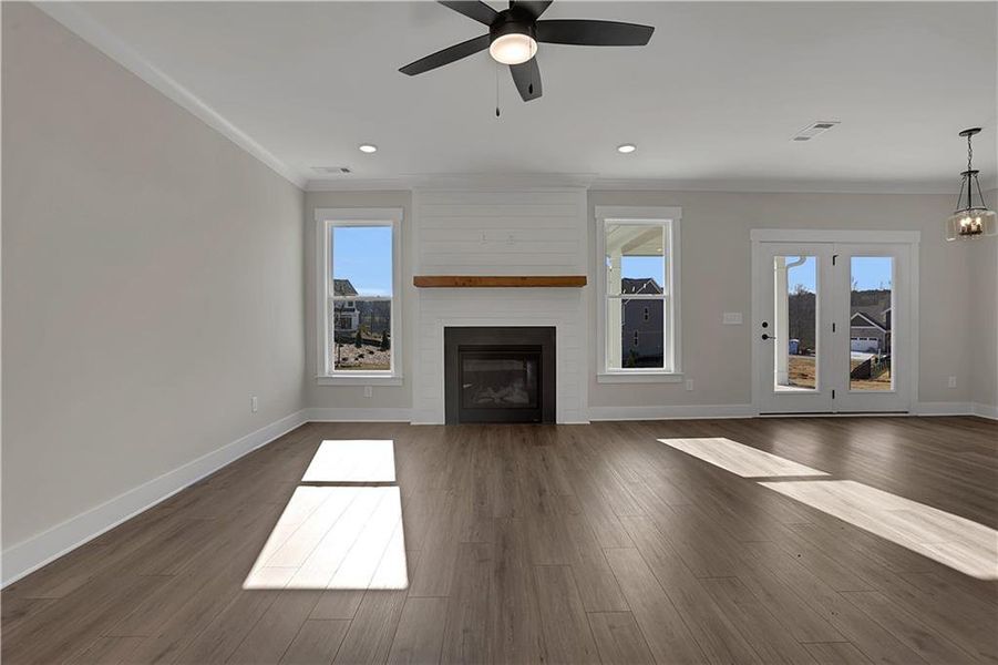 Spacious, unfurnished interior of a new home in Twin Lakes, Hoschton (Image 38).