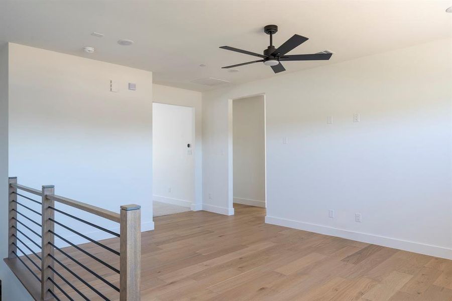 Spacious, unfurnished interior of a new home in Dove Station Luxury Series, Grapevine (Image 26). Spacious, unfurnished interior of a new home in Dove Station Luxury Series, Grapevine (Image 26).