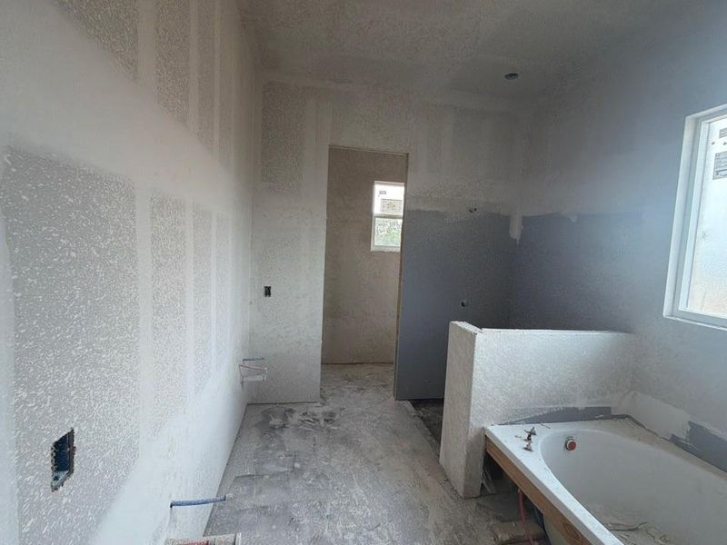In-progress construction of a new home in Eagle Ridge Estates, Weatherford, TX (Image 8).