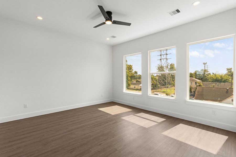 Spacious, unfurnished interior of a new home in , Houston (Image 17). Spacious, unfurnished interior of a new home in , Houston (Image 17).