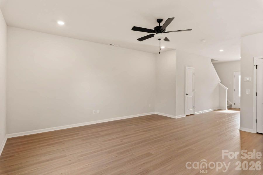Spacious, unfurnished interior of a new home in Sycamore Court, Winston-Salem (Image 16).