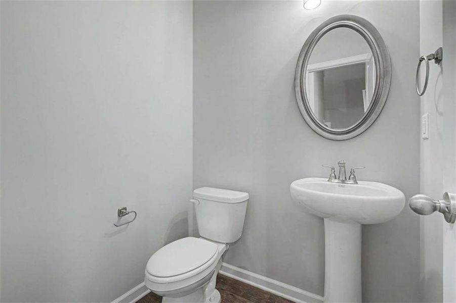 Furnished interior view inside a new home in The Reserve at Chapel Hill Phase II, Douglasville (Image 9).