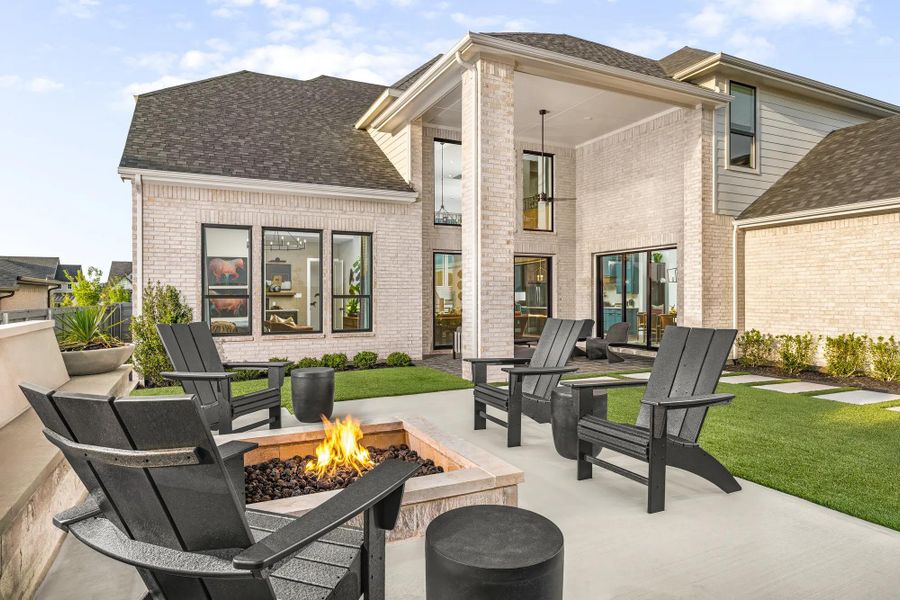 Remington Outdoor Living Area