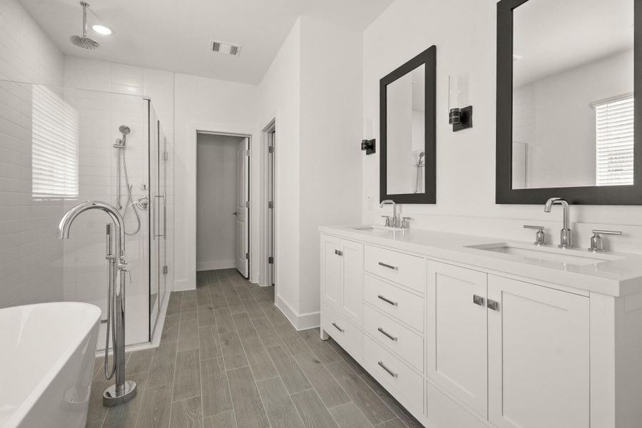 Spa-like primary bath