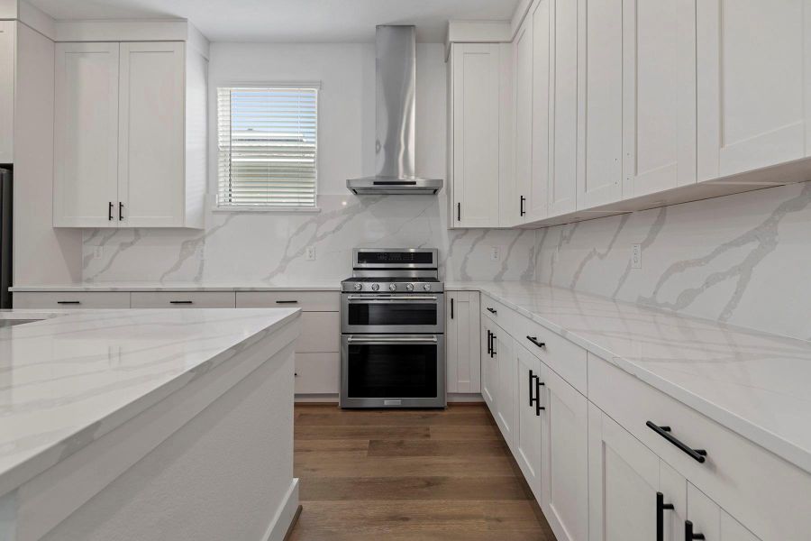 Furnished interior view inside a new home in , Rosenberg (Image 8).