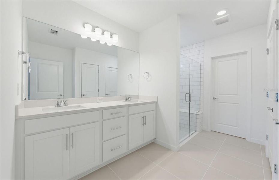 Furnished interior view inside a new home in Vida's Way, Wesley Chapel (Image 5).