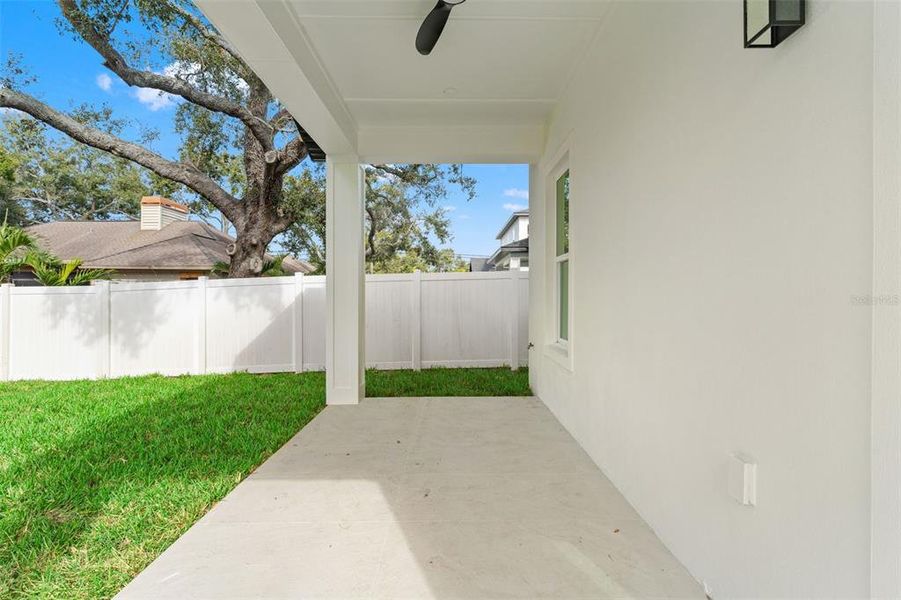 Exterior details and patio area of a home in , Seminole (Image 26).