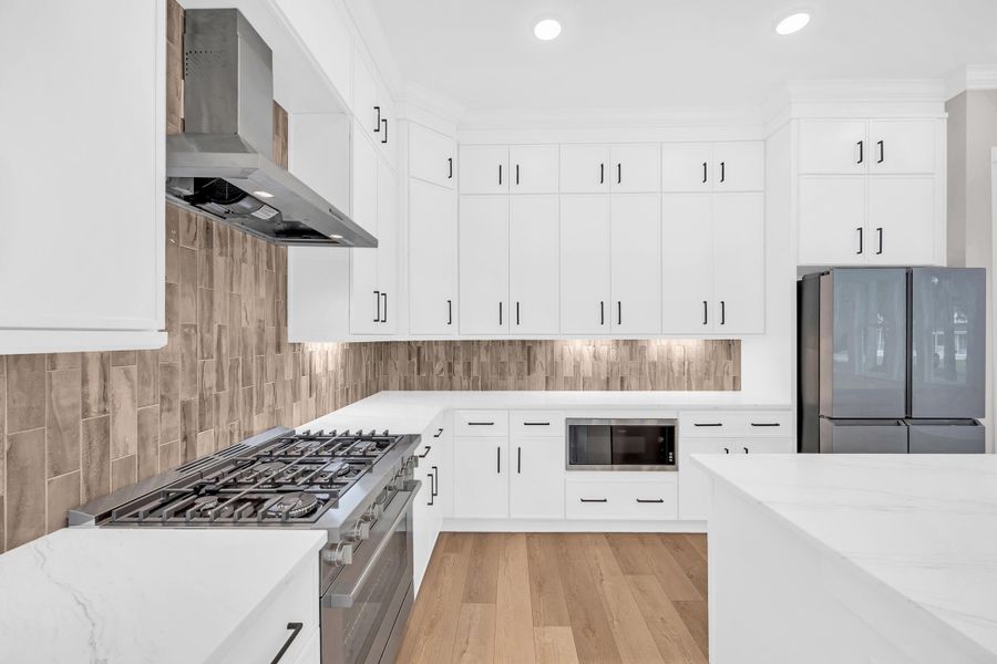 Furnished interior view inside a new home in , Georgetown (Image 8).