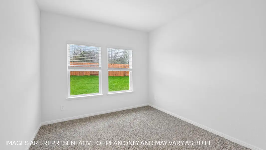 Representative unfurnished interior of a home built from the The Kemah by D.R. Horton in Revelry, Del Valle (Image 21).