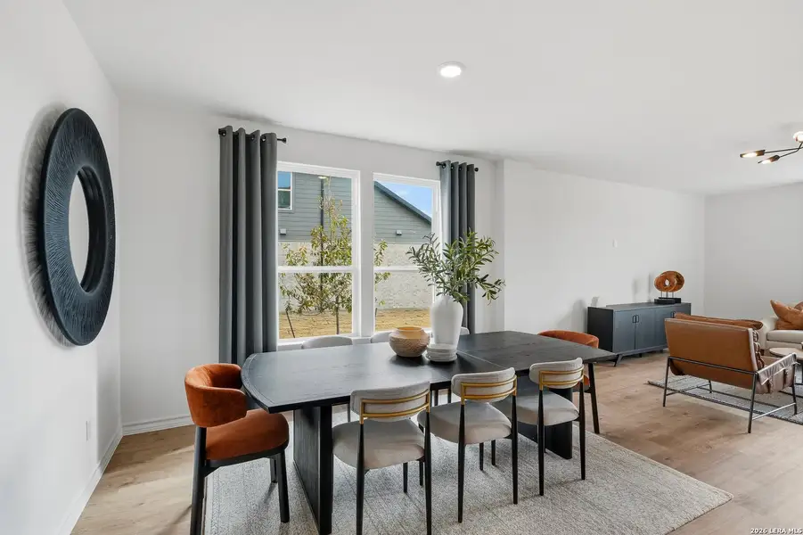 Furnished interior view inside a new home in Horizon Ridge, San Antonio (Image 7).
