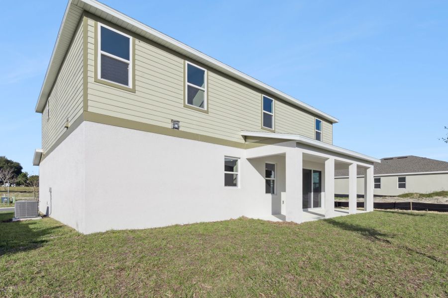 Representative exterior details of a home built from the Clementine by Hartizen Homes in Eden Crest, Apopka (Image 4).