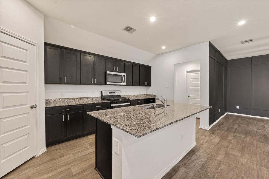 Furnished interior view inside a new home in Windstone on the Prairie, Richmond (Image 15).