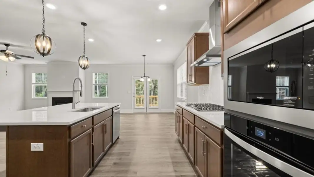 Furnished interior view inside a new home in Butner Estates, South Fulton (Image 5). Furnished interior view inside a new home in Butner Estates, South Fulton (Image 5).