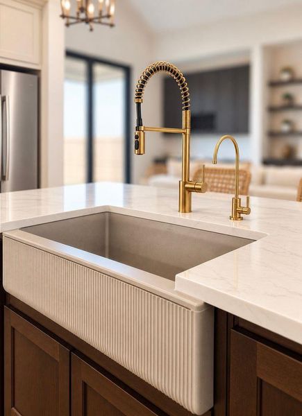 Close-up of interior finishes inside a home in 6 Creeks at Waterridge, Kyle (Image 22).
