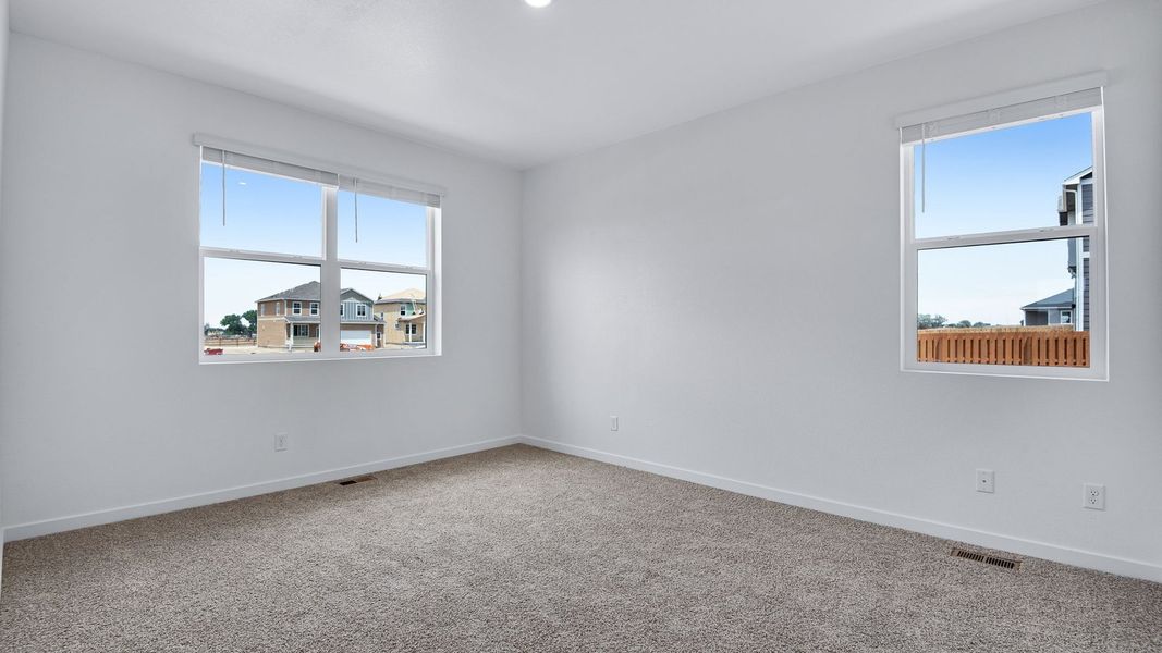 Spacious, unfurnished interior of a new home in Vista Meadows, Fort Lupton (Image 15). Spacious, unfurnished interior of a new home in Vista Meadows, Fort Lupton (Image 15).