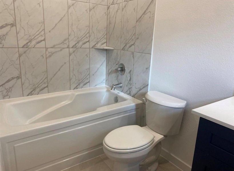 Furnished interior view inside a new home in Crosby Farms, Crosby (Image 5). Furnished interior view inside a new home in Crosby Farms, Crosby (Image 5).