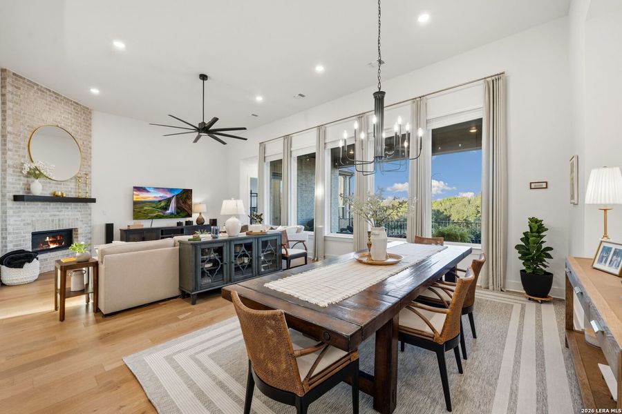 Furnished interior view inside a new home in La Cima, San Marcos (Image 13).
