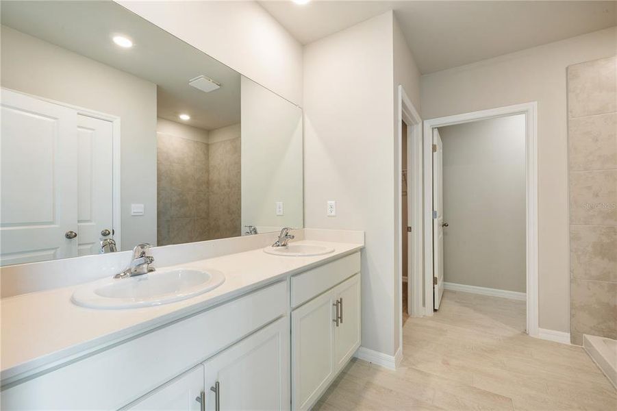 Furnished interior view inside a new home in Coral Lakes - Tradition & Express, Punta Gorda (Image 6). Furnished interior view inside a new home in Coral Lakes - Tradition & Express, Punta Gorda (Image 6).