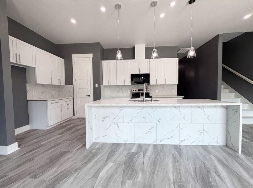 Furnished interior view inside a new home in , Houston (Image 5).