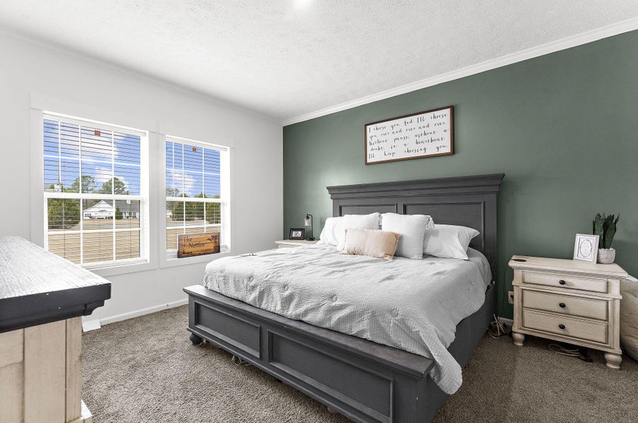 Furnished interior view inside a new home in , Cross (Image 13). Furnished interior view inside a new home in , Cross (Image 13).