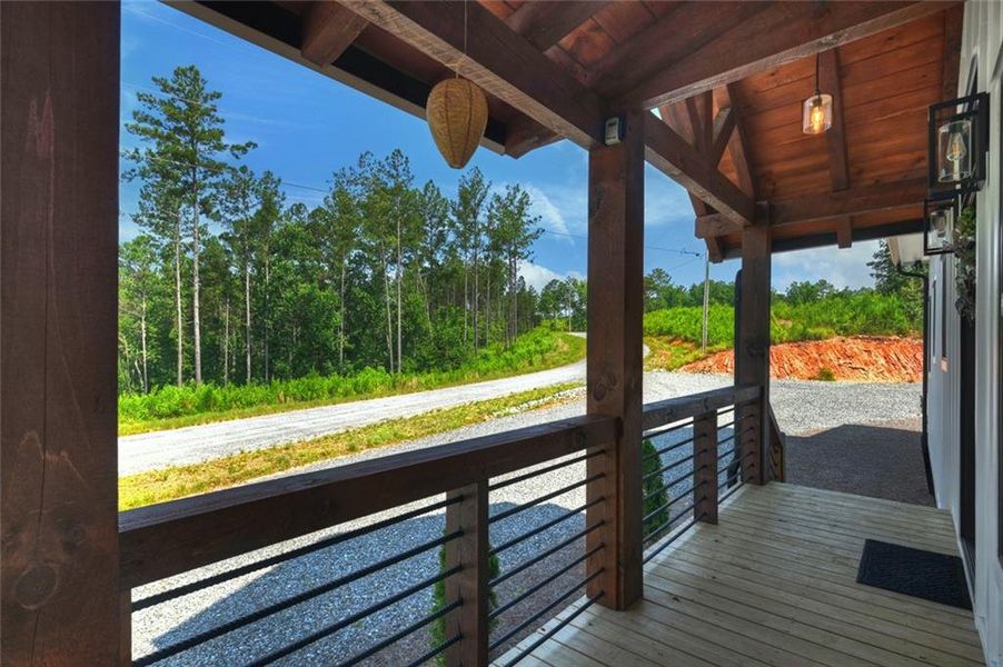Exterior details and patio area of a home in , Talking Rock (Image 33). Exterior details and patio area of a home in , Talking Rock (Image 33).