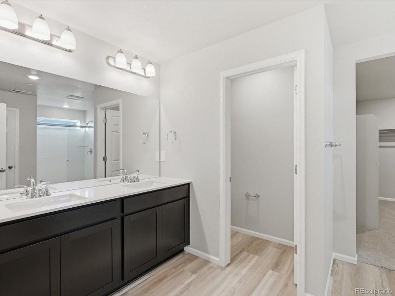 Furnished interior view inside a new home in , Commerce City (Image 6).