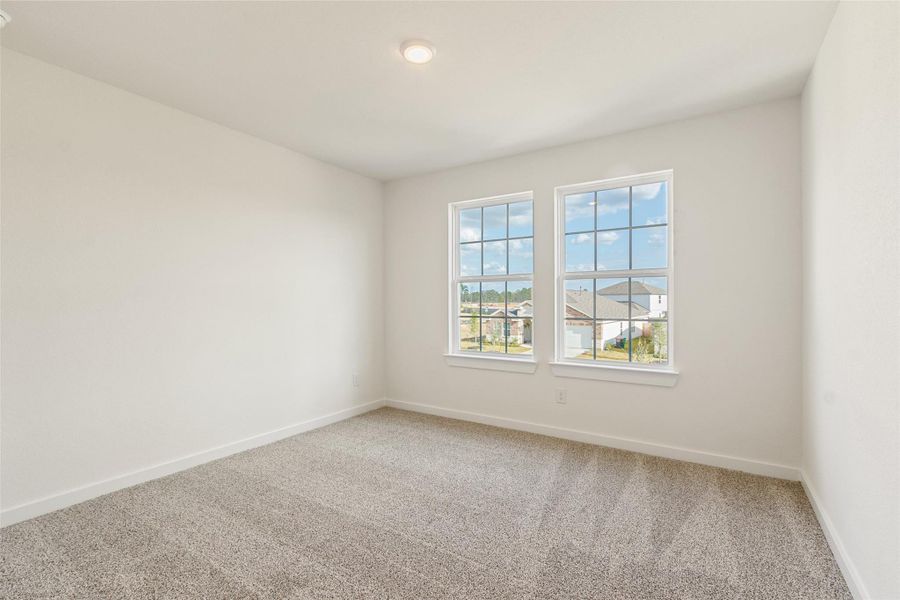 Spacious, unfurnished interior of a new home in Cielo, Conroe (Image 26). Spacious, unfurnished interior of a new home in Cielo, Conroe (Image 26).