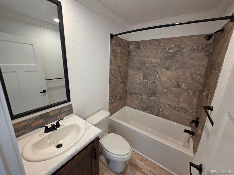 Furnished interior view inside a new home in , Williamsburg (Image 9). Furnished interior view inside a new home in , Williamsburg (Image 9).