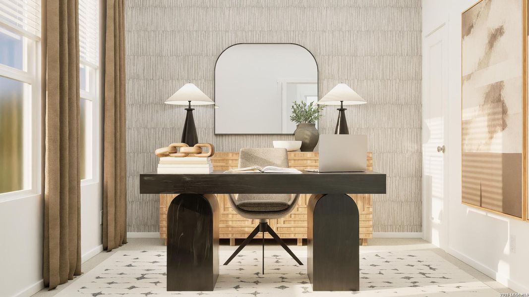 Furnished interior view inside a new home in Grace Valley, Marion (Image 41).