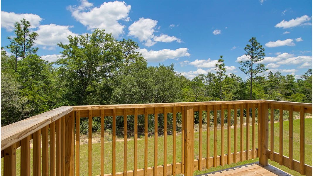 Representative exterior details of a home built from the Aldridge by D.R. Horton in Sunny Hills, Chipley (Image 28).