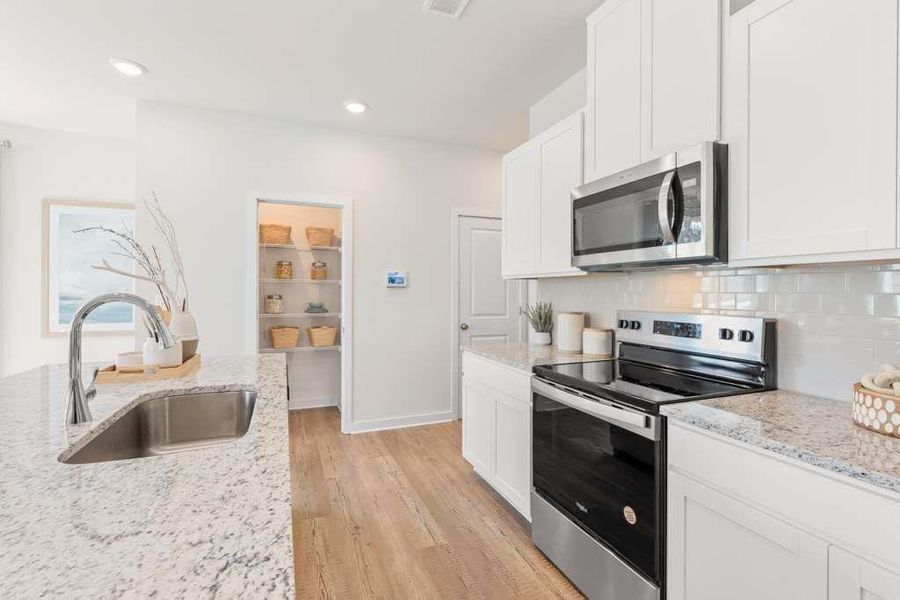 Furnished interior view inside a new home in Azalea Square Townhomes, Lawrenceville (Image 15).