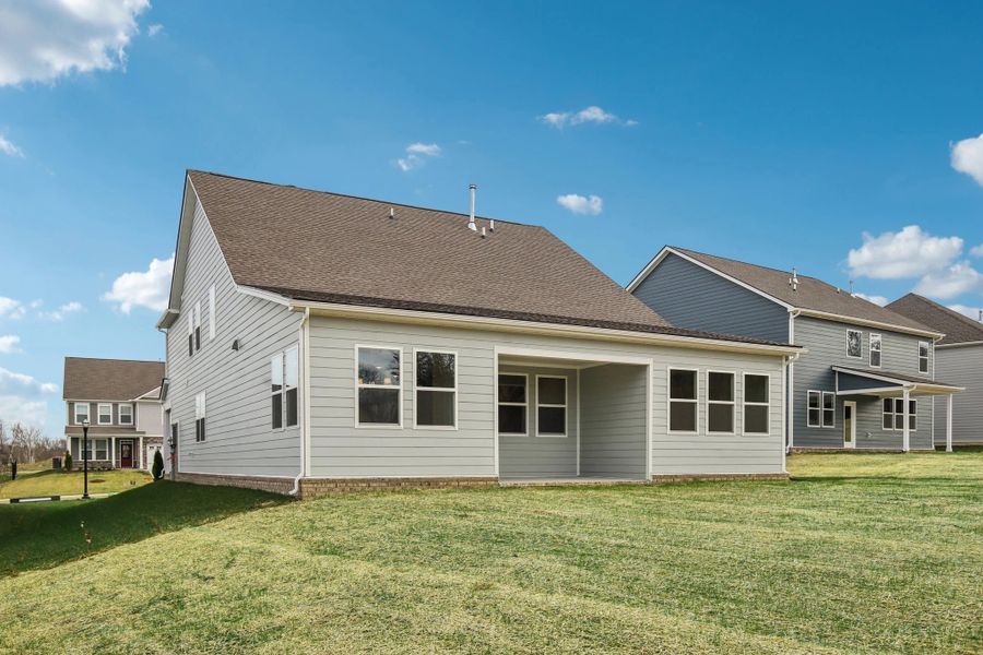 Exterior details and patio area of a home in Willow Landing, Mount Juliet (Image 25).